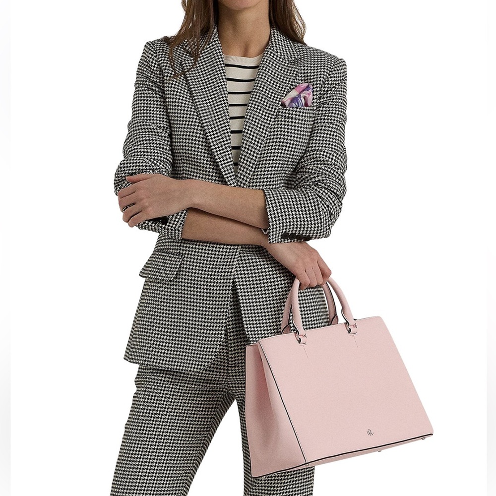 Ralph Lauren's Hanna Satchel Pink Opal - Picture 2 of 8